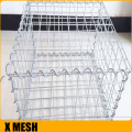 Hot dipped galvanized Welded Gabion Basket with 4mm wire diameter